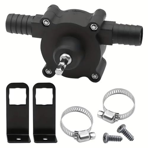 Unibos | Heavy Duty Water/Oil Pump for Drill, Suitable for Cordless Drills, Multi-Purpose (Drill Pump)