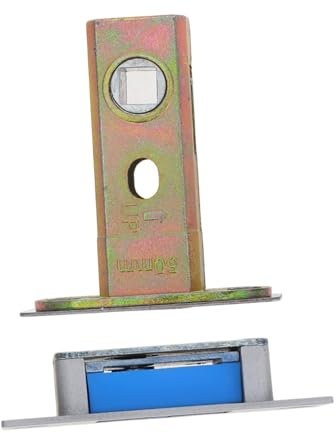 CONGARTENO Magnetic Door Catch Safety Door Latch 8mm x 50mm Alloy Magnetic Deadbolt Single Tongue Silent Lock Body Bathroom Cabinet Hardware