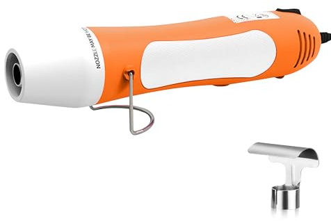 Mini Heißluftfön mit 2 Heizstufen: 350W Heißluftpistole Multifunktions Embossing Fön für Scrapbooking Crafting-projekte Elektronik