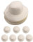 Kdouehg 20 Pcs DIY Straw Hat Set Beach Summer Work Farmer Hats for Men Women Kids Cowboy Birthday Decoration
