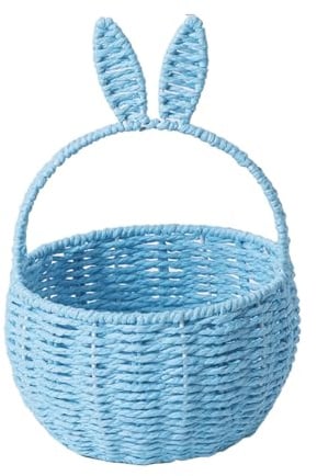 Osterkörbchen Kleiner Weidenkorb mit Henkel Osterkörbchen Kinder, Blumenmädchen Korb, Streukorb Rattankorb, Streukorb Hochzeitskorb, Geflochtener Geschenk Korb Klein, Osternest Aufbewahrung