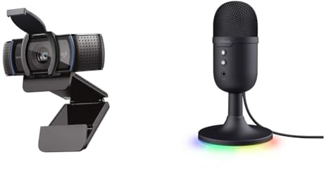 Logitech C920S HD Pro & Trust Gaming GXT 236 Yami USB