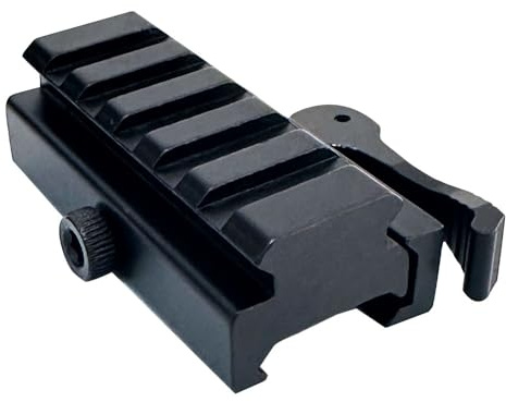 INN SIGHT Quick Release Scope Mount Adapter 20mm Picatinny Weaver Schiene Basis Schiene Halterung Picatinny-Weaver-Schiene