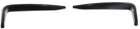 Fog Lamp Eyebrow Cover Front Fog Lights Lamps Eyebrow Eyelid Decoration Strips Cover Trim Car Styling For Defender 2020 2021 2022 2023