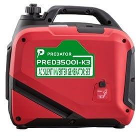 Predator 3000W Portable Inverter Generator Petrol Silent for Camping, RV Travel, Home, or Jobsites