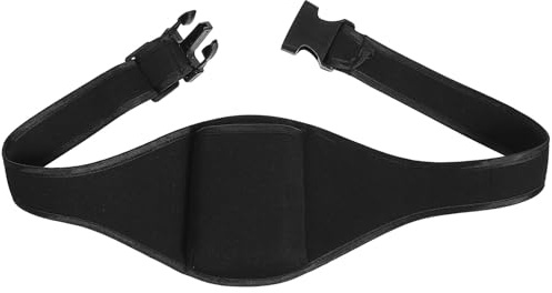 DECHOUS Microphone Carrier Pouch Adjustable Mic Belt Waist Bag