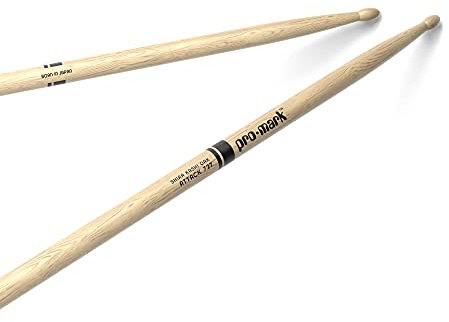 ProMark PW727W Bacchette in Quercia Giapponese Shira Kashi con Punta in Legno