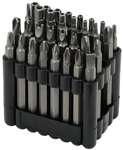 KS Tools 911.7532 1/4 CLASSIC Bit-Satz, 75mm, 32-tlg. mit Sicherheitsbits