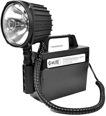 Clulite CLUBMAN DELUXE TORCH 1 MILLION C/P JACK PLUG, Black