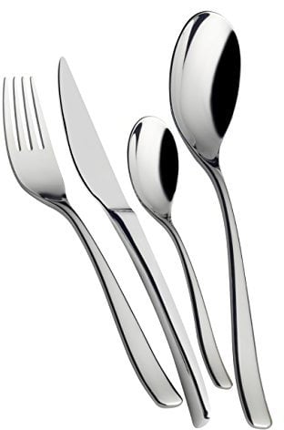 Casa Bugatti IN-073W65MB AMALFI Besteck-Set, 49-teilig