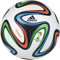 adidas Brazuca Omb Ballon de foot White/Night Blue F13/Multicolor Taille 5
