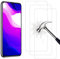 AHABIPERS - Protector de pantalla para Xiaomi Mi 10 Lite 5G de cristal templado, HD Full Coverage Premium Film 9H Dureza, sin burbujas, antiarañazos, ultra claro protección de vidrio templado para Mi