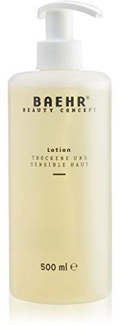 BAEHR BEAUTY CONCEPT - Lotion Trockene und Sensible Haut, 500 ml Pumpflasche