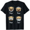 Gesichtsmaske Lustiger Mops Hündchen Mund Nasen Maske Mops T-Shirt