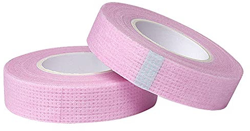 Uposao 1 Rolle Micropore Wimpern Tape, Atmungsaktiv Klebeband Wimpernverlängerung Wimpern Isolations Klebeband Wimpernband für Wimpern Lash Extension Wimpernverlängerungswerkzeuge