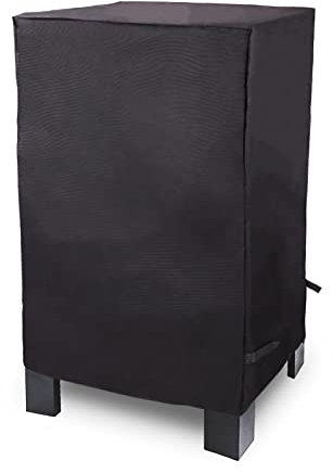 KPT Masterbuilt Housse pour fumoir électrique 500D Robuste et étanche à 2 brûleurs pour Weber, Smoke Hollow, Char Broil, Nexgrill Noire, résistante à la décoloration et aux UV