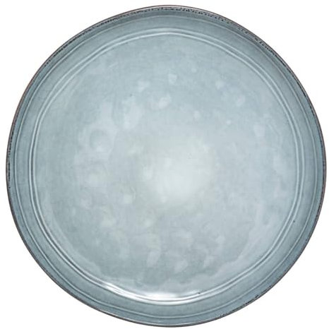 Secret de Gourmet - Juego de 6 platos planos d 26,5 flor azul