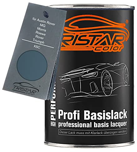 TRISTARcolor Autolack Dose spritzfertig für Austin Rover/MG/Morris/Roewe/Rover/Triumph KSC Xing Yun Lan Metallic Perl X. Basislack 1,0 Liter 1000ml
