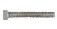 Würth Viti a testa esagonale in acciaio inox 96840, ISO 4017, classe 70, lunghezza 40 mm, confezione da 100