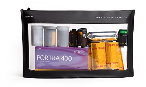 MOMENT Transparente Wiederverwendbare Reise-Folienbeutel (2 l) – wasserdicht für 35 mm und 120 Filme (2L)
