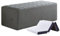 Inofia Folding Mattress Cover, Foldable Mattress Storage Bag, Sofa Bed Cover,Durable Carry Case Fits for 15cm King Tri Folding Mattress,Washable（Mattress Not Included）