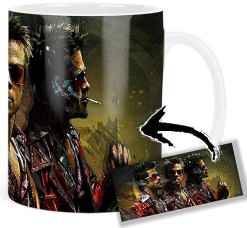 Fight Club Brad Pitt Tasse Keramikbecher Mug