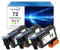 72 Druckkopf Ersatz für HP 72 Druckkopf C9380A C9383A C9384A für HP Designjet T600 T610 T620 T770 T795 T790 T1100 T1120 T1200 T1300 T2300 (Magenta/Cyan/Mattschwarz/Gelb/Grau/Foto Schwarz)