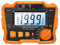 dijiusidy ANENG 1999 mΩ Digital einstellbares Megohmmeter Widerstandsmessgerät mit kabelbatteriebetriebenem Staubdicht Tester Messgerät, Orange