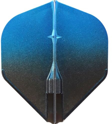 DARTSTURM L-Style - Champagne Flight EZ - Twotone Schwarz - Standard Farbe Blau