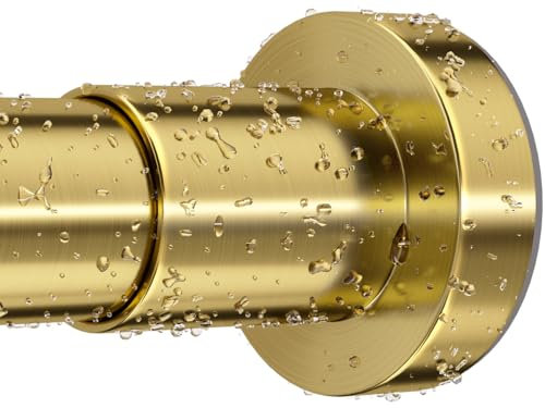 ZYRW - Barra de cortina de ducha de 91 a 173 cm, no se oxida, ajustable, tensión de resorte, antideslizante, sin perforación, varillas de ducha de acero inoxidable para ventana de baño