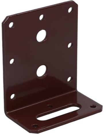 Angle Corner Bracket L-Shape Brace Fastener Plate 80mm x 40mm x 75mm