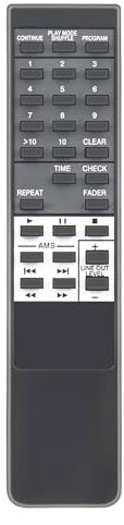 PERFASCIN RM-D420 Replaced Remote Control fit for Sony CD Player CDP-261 CDP-361 CDP-XE330 RM-D420 CDP-XE330