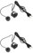 HOMOBABE 2pièces Pompe à Eau Submersible avec LED Pompe Circulante Silencieuse pour Aquarium Et Fontaine Débit Ajustable Idéale pour Jardins Et Systèmes Hydroponiques