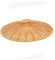 TOGEVAL Imitation Rattan Lid for Waste Bin Storage Basket Cover for Home Office Dorm Use Multi Purpose Design Fits Various Decorative Styles