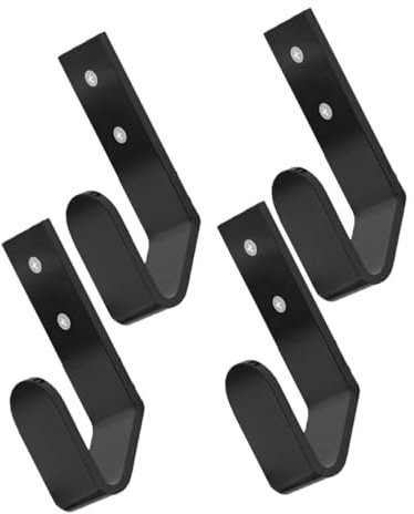 Yardenfun 4pcs Keyboard Wall Mount Stylish and Secure Holder for Home Office Fit for All Keyboards Gaming and Music Display Durable Storage Rack