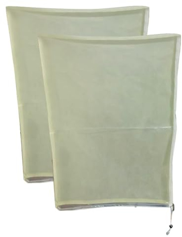 Winter-Pflanzenabdeckungen, Kordelzug, Sonnenschutz für Baum, Rose oder Strauch, 2 Stück, 100 x 120 cm, für Gemüse, Ernte, Rasen, Hof, Saisonretter