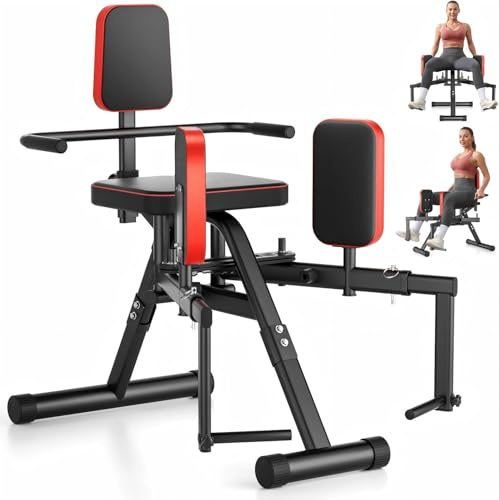 2-in-1-Gerät Für Hüftabduktoren Und Adduktoren, Adduktion Für Das Heimfitnessstudio, Gesäßmuskeltrainer Und Trainingsgerät Für Die Oberschenkel Mit 12 Widerstandsstufen