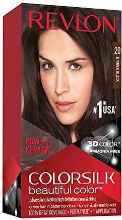 Revlon Revlon Colorsilk Natural Hair Color - 2N Brown Black, 2N Brown Black Each (Pack of 2)