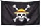 CoolChange One P. Flagge mit Jolly Roger | Fahne der Strohhutbande von Monkey D. Ruffy | 97x64 cm