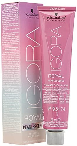 Igora Royal Pearlescence Coloración Permanente en Crema para el Cabello P9.5-74 - 60 ml.