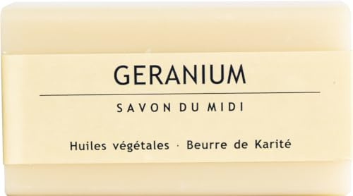 Savon du midi Seife mit Karité-Butter Geranium (1 x 100 gr)