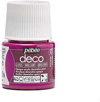 Pebeo Deco Bright Paint, Fucsia, 45 ml