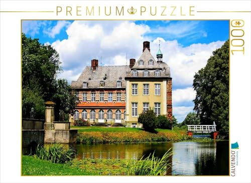 CALVENDO Puzzle Schloss Hovestadt - die heutige Wasserburg mit Hauptschloss wurde 1563-1572 erbaut. | 1000 Teile Lege-Größe 64 x 48 cm Foto-Puzzle für glückliche Stunden