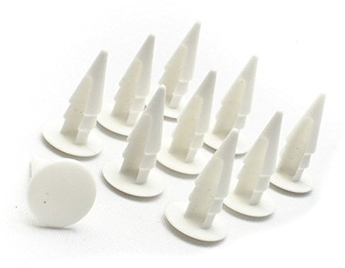 Silver Cross Dolls Pram Bed Unit Fastening Pins (10pk)