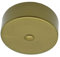 Verteilerdose Gold Kunststoff mit Zubehör ø 73x24mm Verteilerbaldachin Aufputzdose Anschlussdose