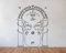 Der Herr Der Ringe Wandaufkleber: Moria Black Lightning Door Art Wandtattoo Innenmalerei 50 * 70Cm