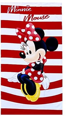 Aymax Twenty Feet Minnie Badetuch – Strandtuch Disney 100% Mikrofaser