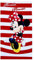 Aymax Twenty Feet Minnie Badetuch – Strandtuch Disney 100% Mikrofaser