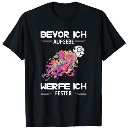 Handball Spieler Harz Ball Handballspieler Handball T-Shirt