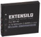 EXTENSILO 1x Batterie Compatible avec Fuji/Fujifilm FinePix Z2, Z3, Z5fd, Z-1, Z-3, Z-5fd Appareil Photo, Reflex numérique (800mAh, 3,7V, Li-ION)